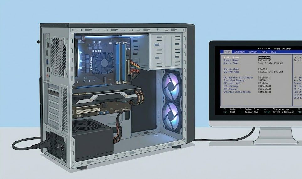 Boot Up & Software Installation