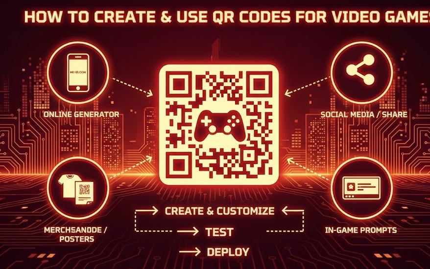 How to Create and Use QR Codes for Video Games