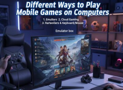 Different Ways to Play Mobile Games on Computers