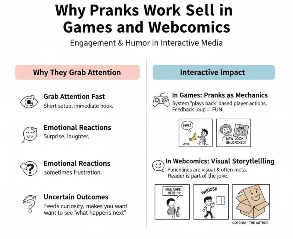 Why Pranks Work So Well in Games and Webcomics