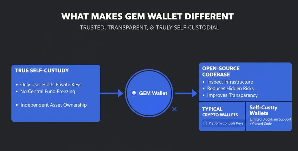 What Makes Gem Wallet Different From Typical Crypto Wallets