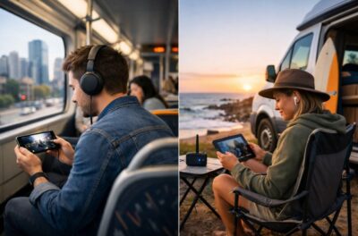 From Commutes to Coasts: Essential Mobile Entertainment for the Modern Australian Nomad