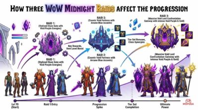 How Three WoW Midnight Raids Affect the Progression