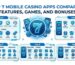 Top 7 Mobile Casino Apps Compared: Features, Games, and Bonuses