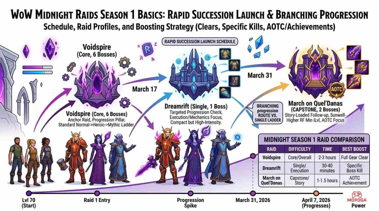 WoW Midnight Raids Basics