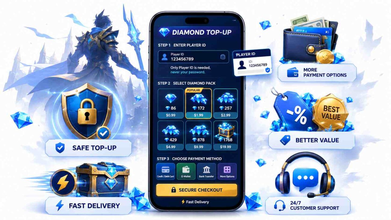 Why MLBB Players Use Third-Party Diamond Recharge Sites
