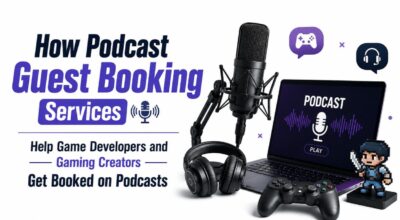 How Podcast Guest Booking Services Help Game Developers and Gaming Creators Get Booked on Podcasts